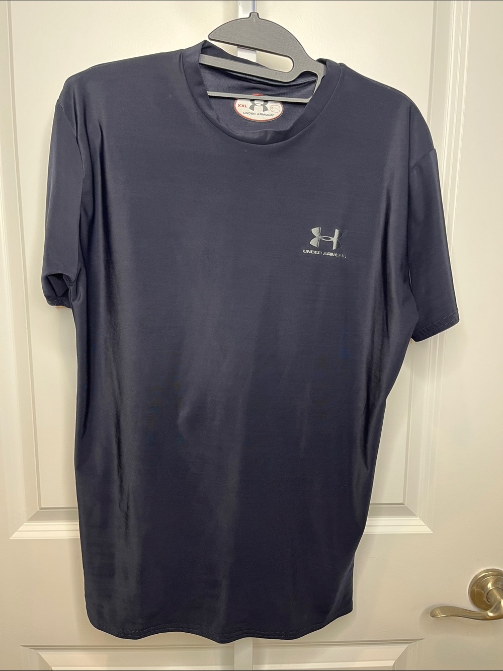 Under Armour Navy Short-Sleeve Compression Performance Tee Women’s XXL